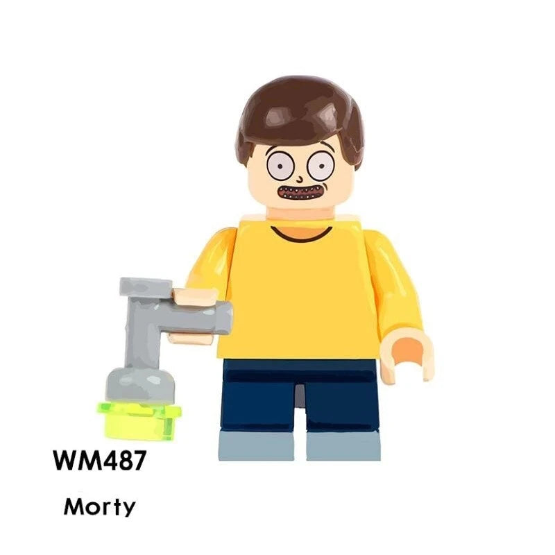 Morty Minifigures WM487 Movies and TV MiniFigure