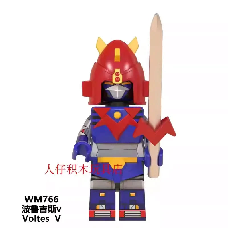 Voltes V Minifigures WM766 Anime/Manga MiniFigure