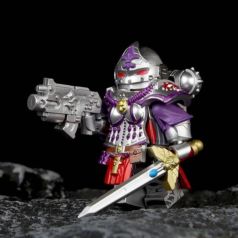 Battle Nun Minifigures ZDXN-PURPLE Compatible With Lego