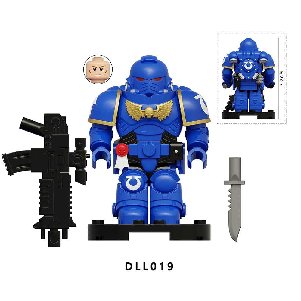 Space Marine Minifigures DLL019 Compatible With Lego