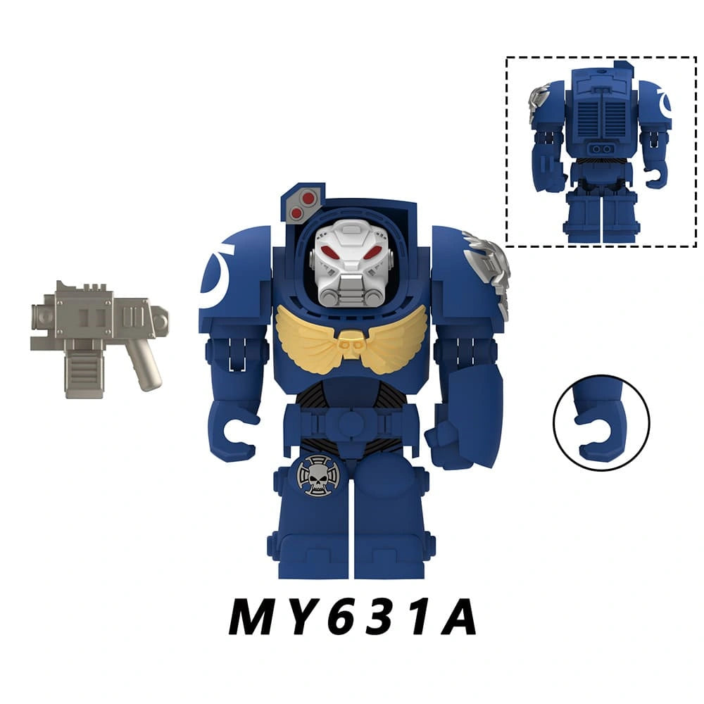 Space Marine Minifigures MY631A Compatible With Lego