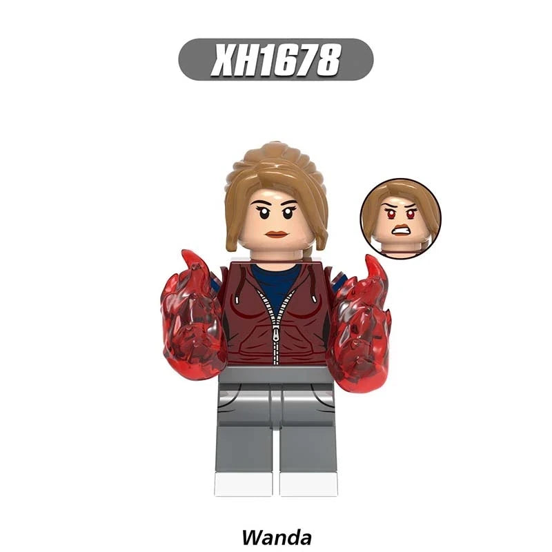 Wanda minifigures XH1678 Marvel figure
