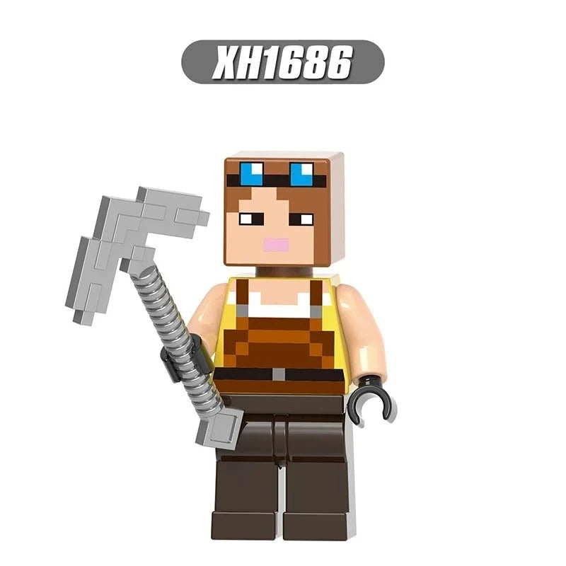 Blacksmith Minecraft Player Minifigures XH1686 Minecraft MiniFigure