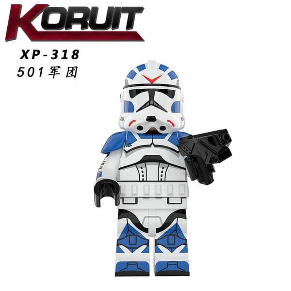 501st Legion Jet Trooper Minifigures XP-318 Compatible With Lego