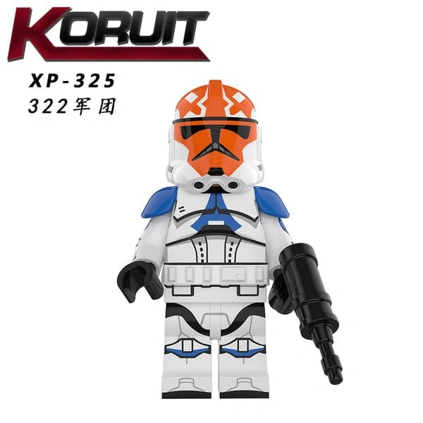 332nd Company Clone Trooper Minifigures XP-325 Compatible With Lego