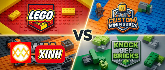 The complete guide to minifigure types: official, custom, compatible & counterfeit
