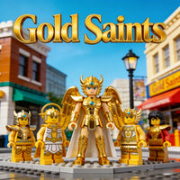 Gold Saints Minifigures
