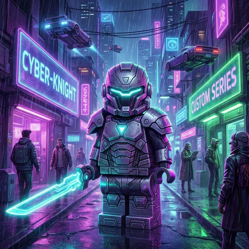 Knight Minifigures Fit Lego