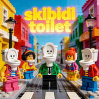 skibidi toilet Minifigures