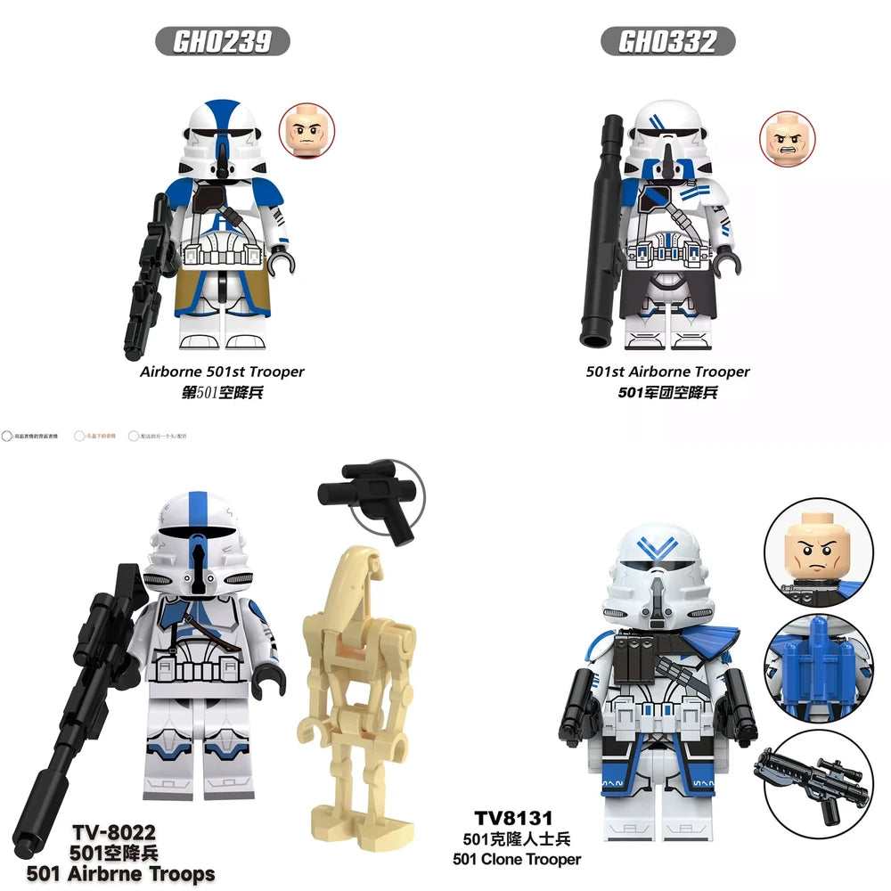 501st Legion Airborne Trooper Star Wars Minifigure