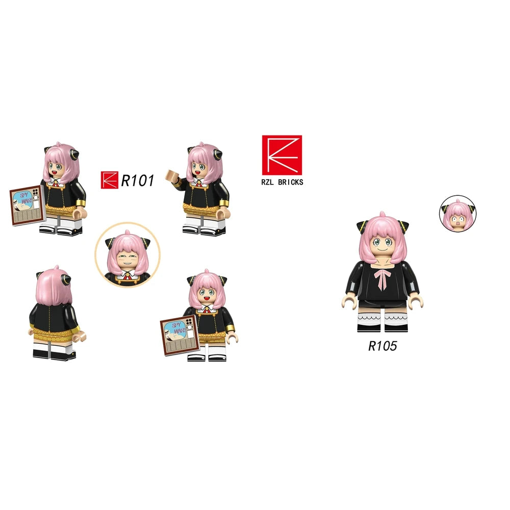 Anya Forger AnimeManga Minifigure