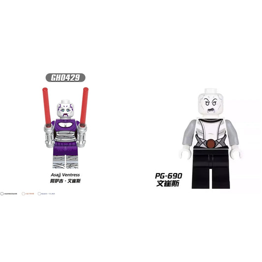 Asajj Ventress Star Wars Minifigure