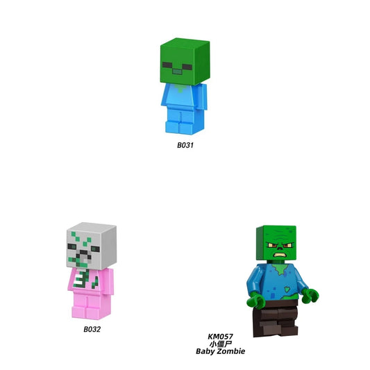 Baby Zombie Minecraft Minifigure