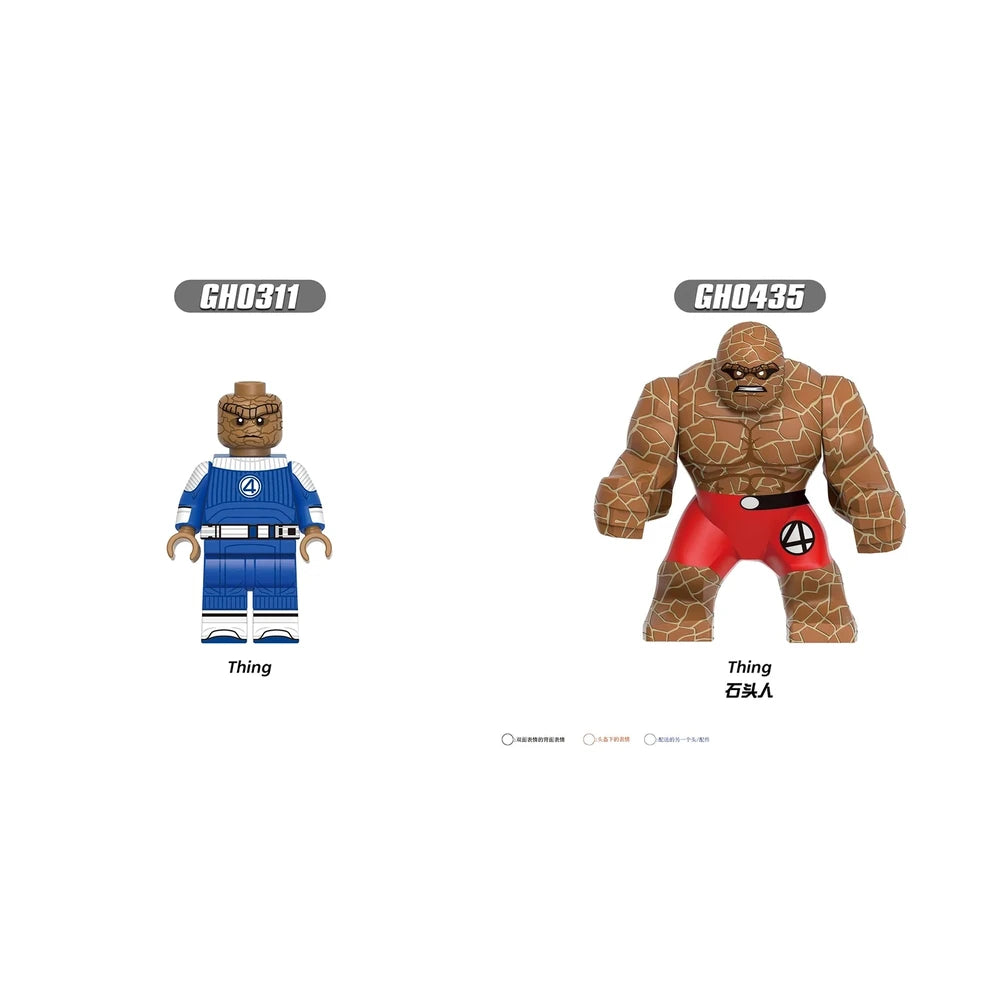 Ben Grimm - Thing (Fantastic 4) Marvel Minifigure