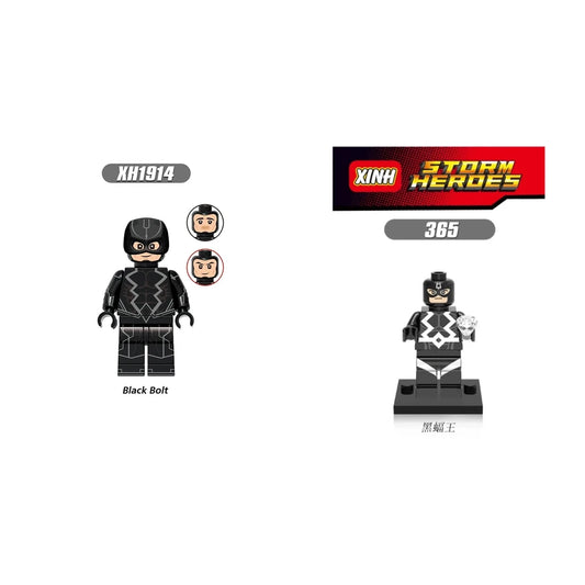 Black Bolt Marvel Minifigure