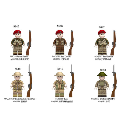 British Soldier Military Minifigure