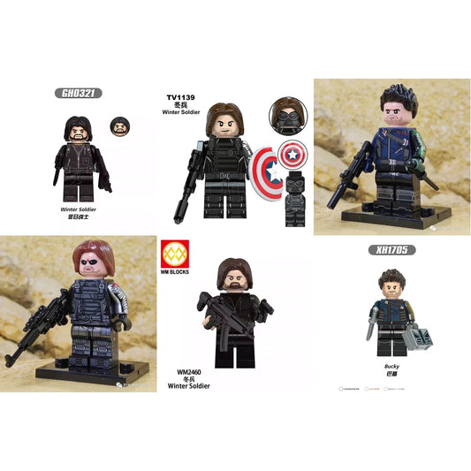Bucky Barnes - Sebastian Stan Marvel Minifigure
