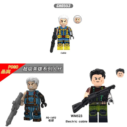 Cable Marvel Minifigure