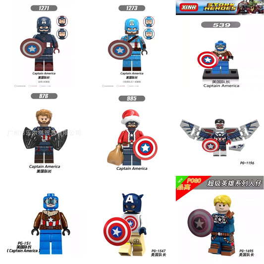 Captain America Marvel Minifigure