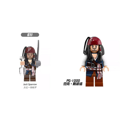 Captain Jack Sparrow Pirates of the Caribbean Minifigure