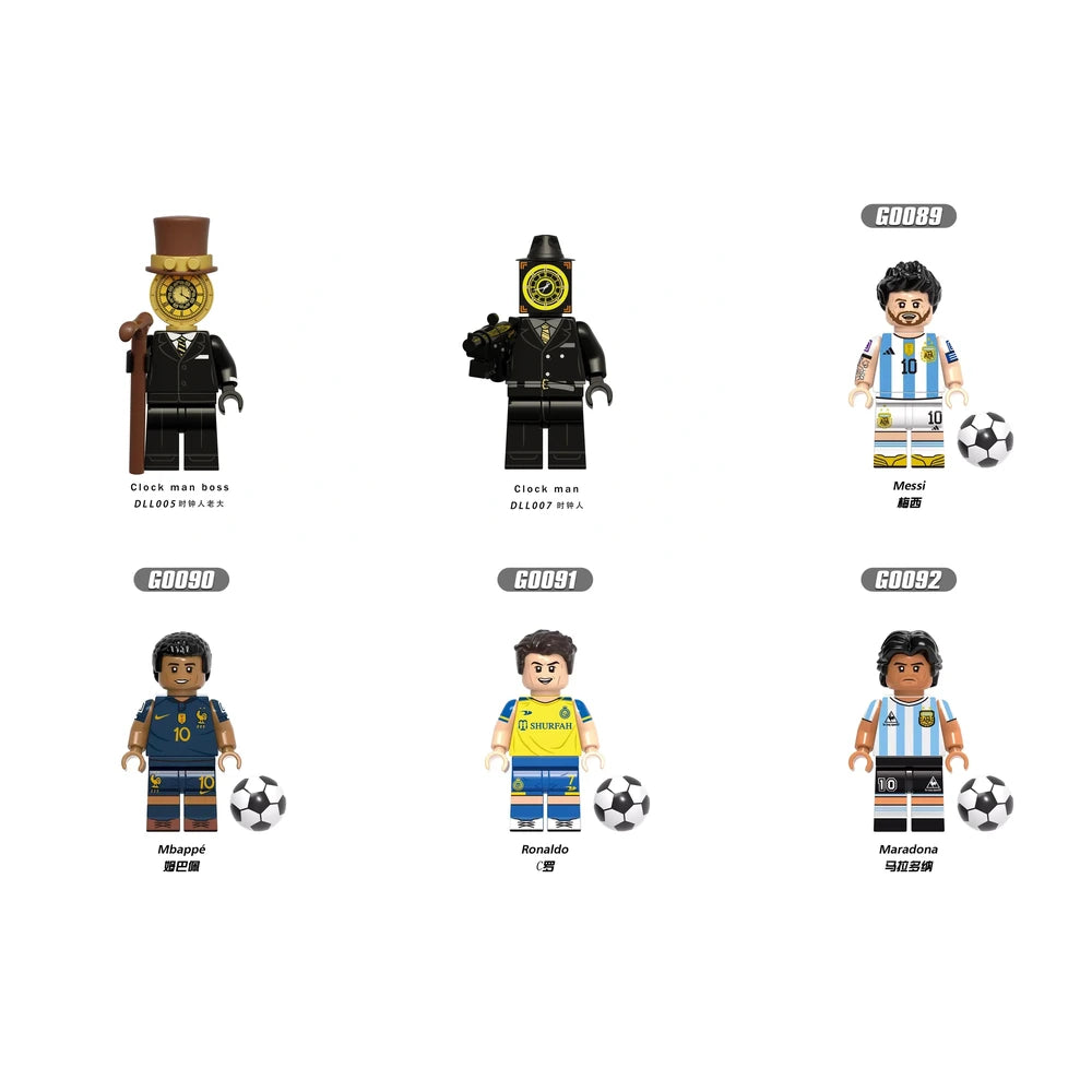 Clock Man Movies and TV Minifigure