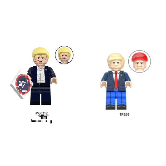 Donald John Trump Celebrities Minifigure