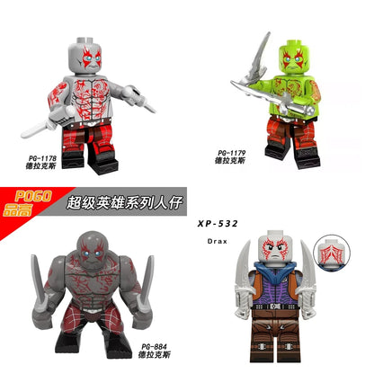 Drax the Destroyer Movies and TV Minifigure