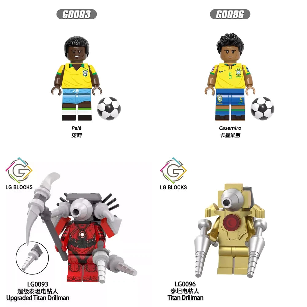 Drillman Movies and TV Minifigure