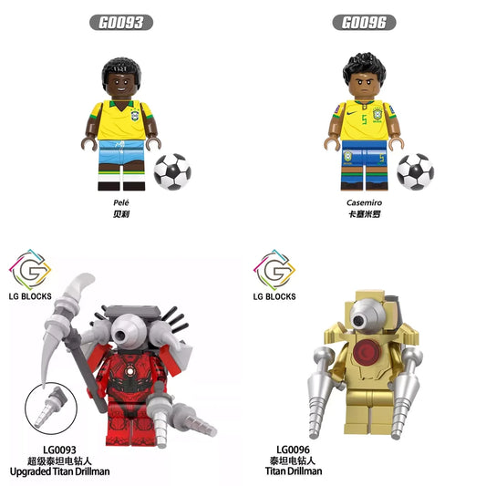 Drillman Movies and TV Minifigure