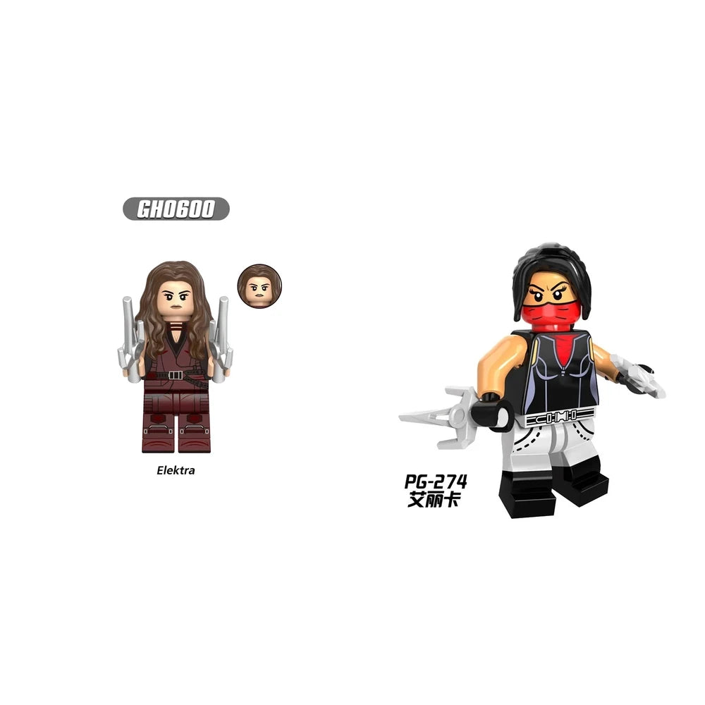 Elektra Marvel Minifigure