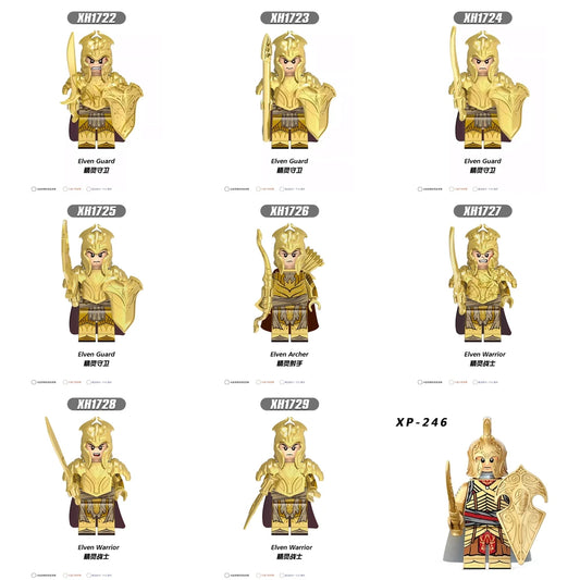 Elf Warrior Lord of the Rings Minifigure