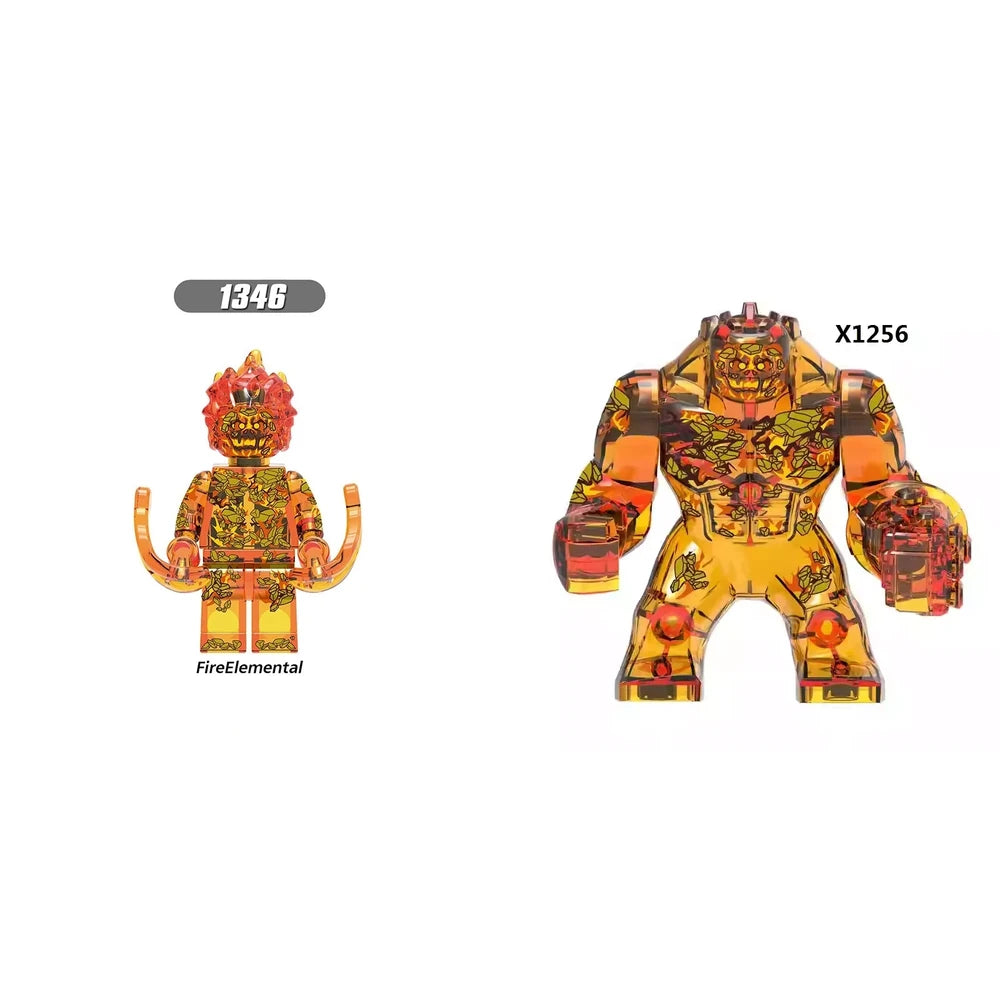 Fire Elemental Marvel Minifigure