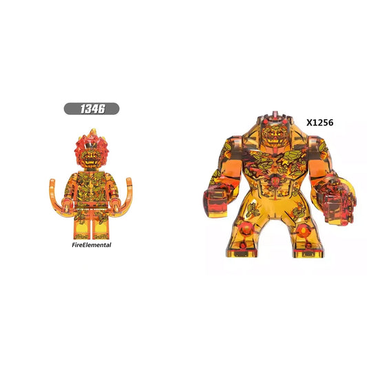 Fire Elemental Marvel Minifigure