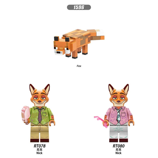 Fox Minecraft Minifigure