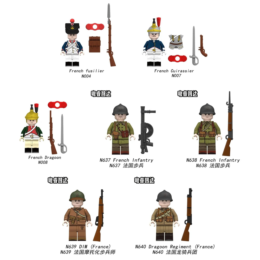 French Soldier Minifigure