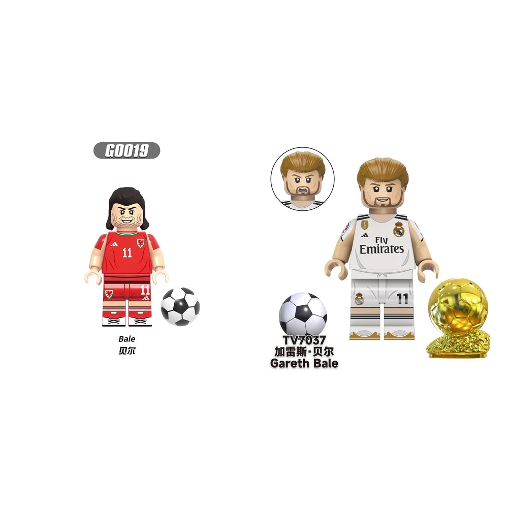 Gareth Bale Sports Minifigure