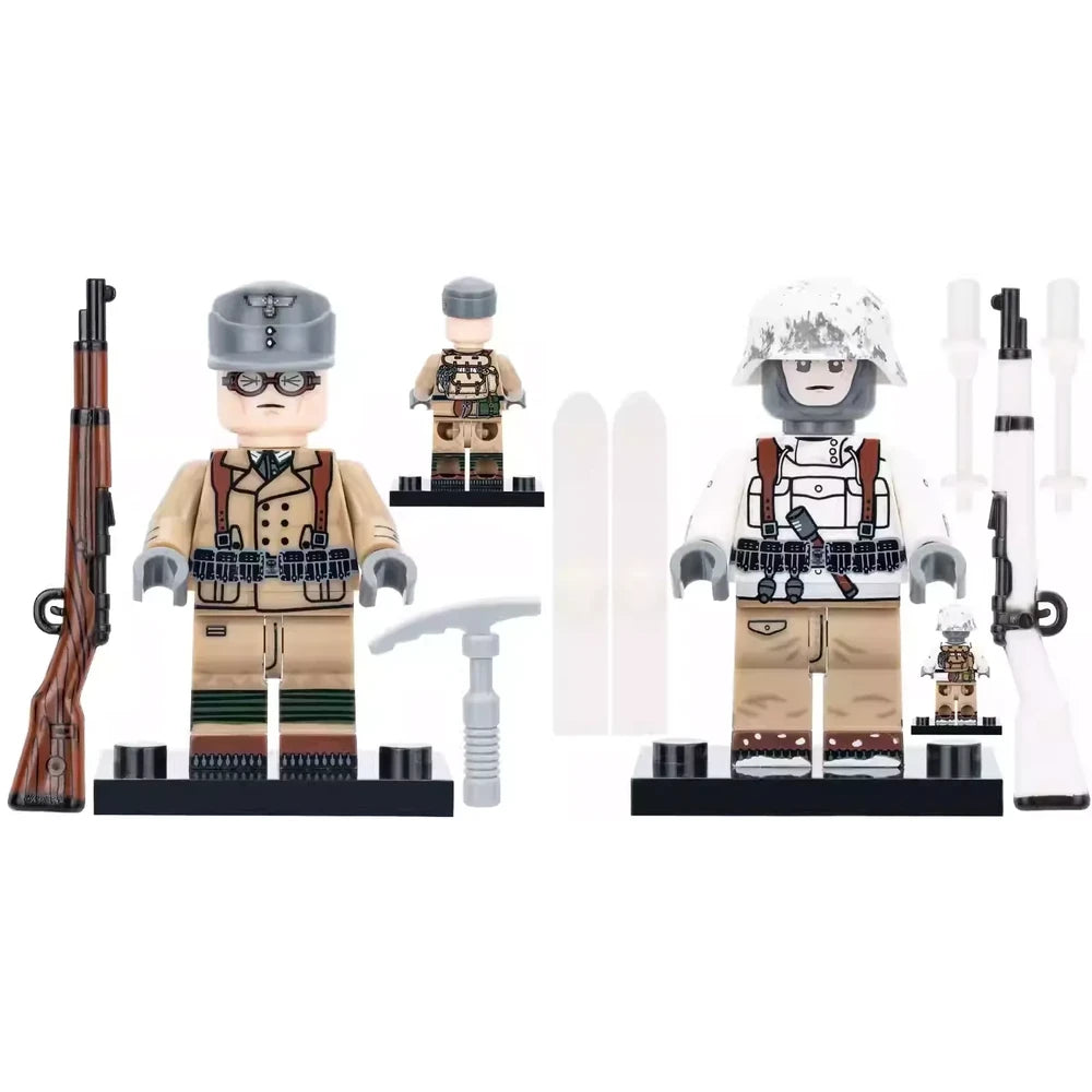 Gebirgsjager 98K Military Minifigure