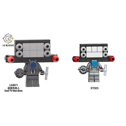 God TV Man Boss Movies and TV Minifigure