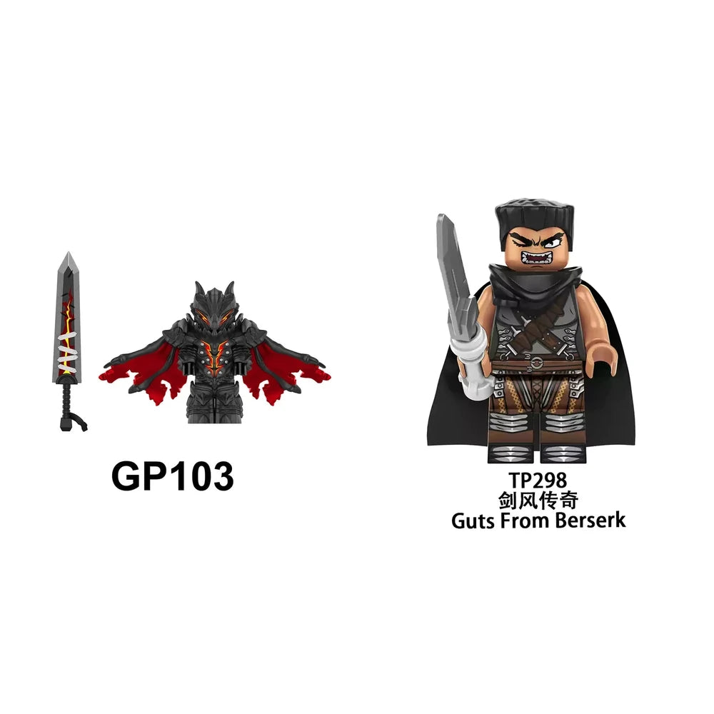 Guts AnimeManga Minifigure