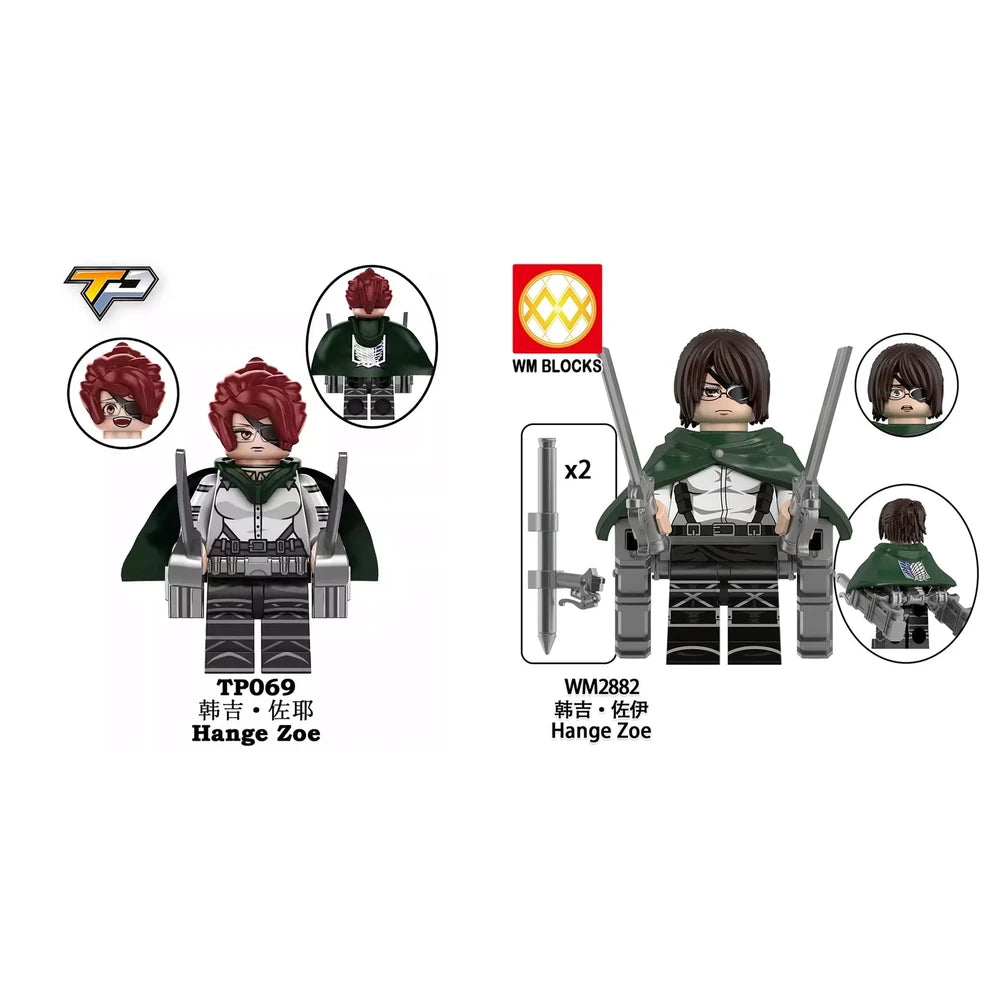 Hange Zoe AnimeManga Minifigure