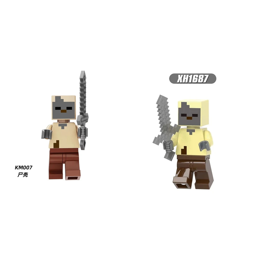 Husk (Minecraft)Zombie (Minecraft) Minecraft Minifigure