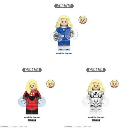 Invisible Woman (Fantastic 4) - Sue Storm Marvel Minifigure