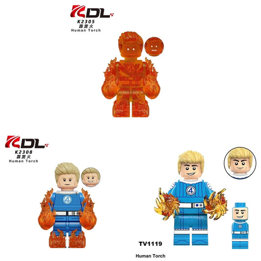 Johnny Storm - Johnny Storm (First Steps) Marvel Minifigure