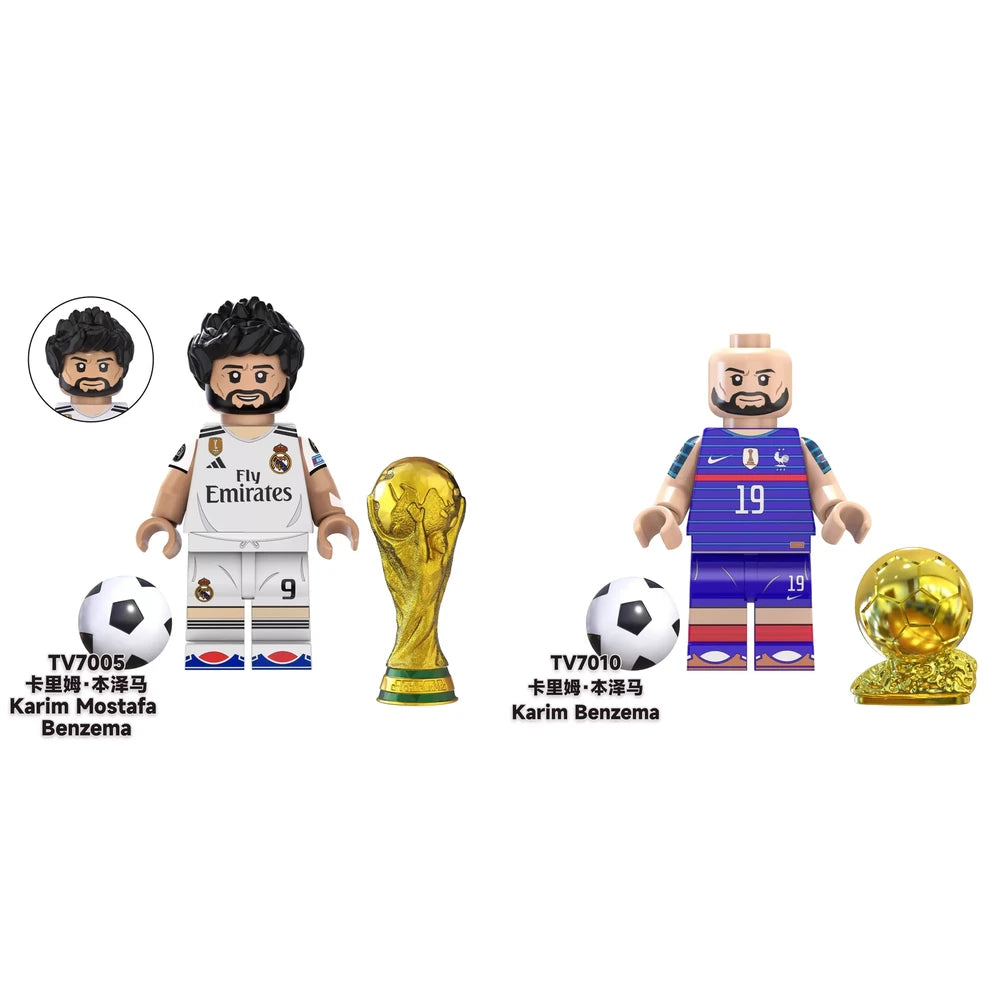 Karim Mostafa Benzema Sports Minifigure