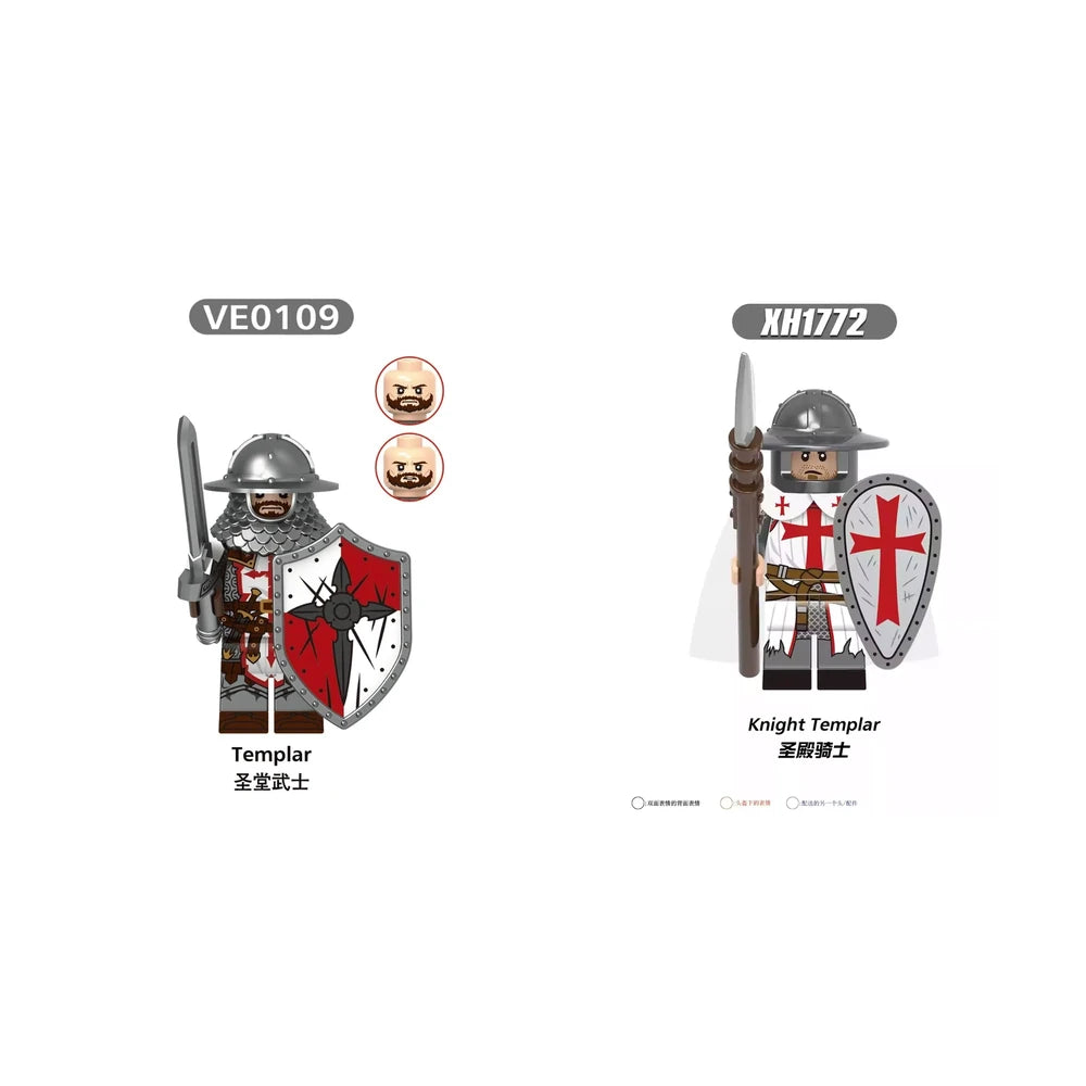 Knights Templar Historical Minifigure