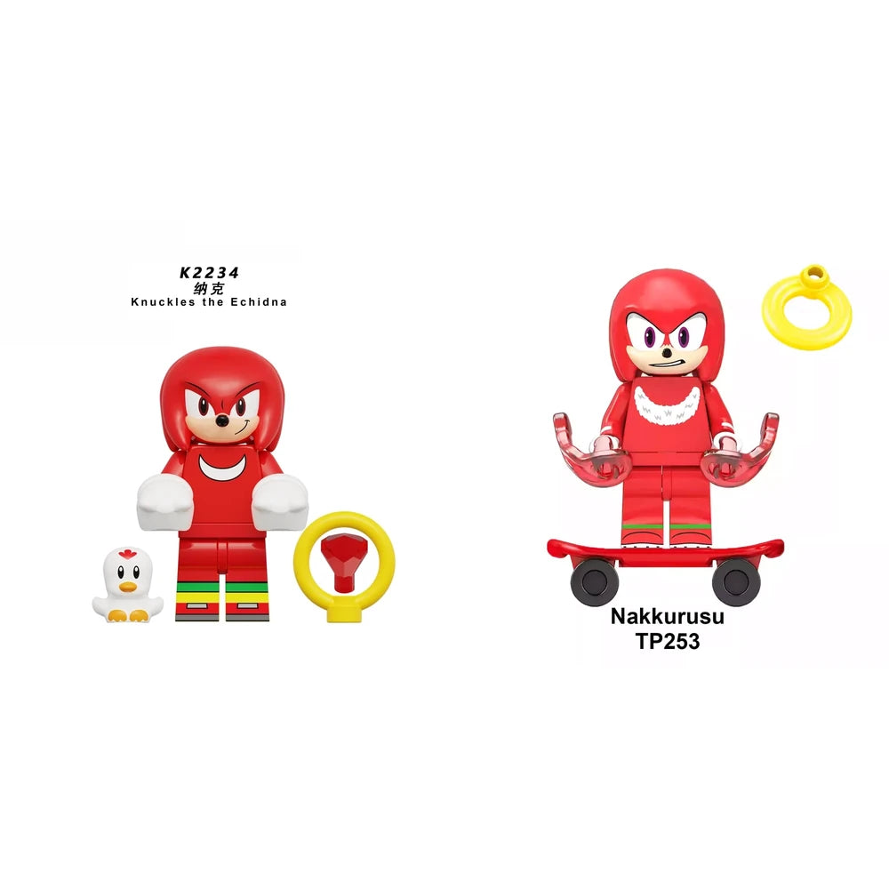 Knuckles the Echidna Games Minifigure