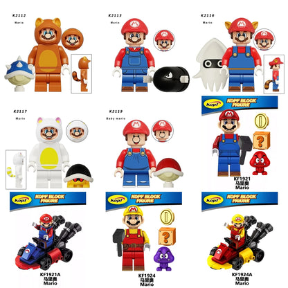Mario Mario Bros Minifigure
