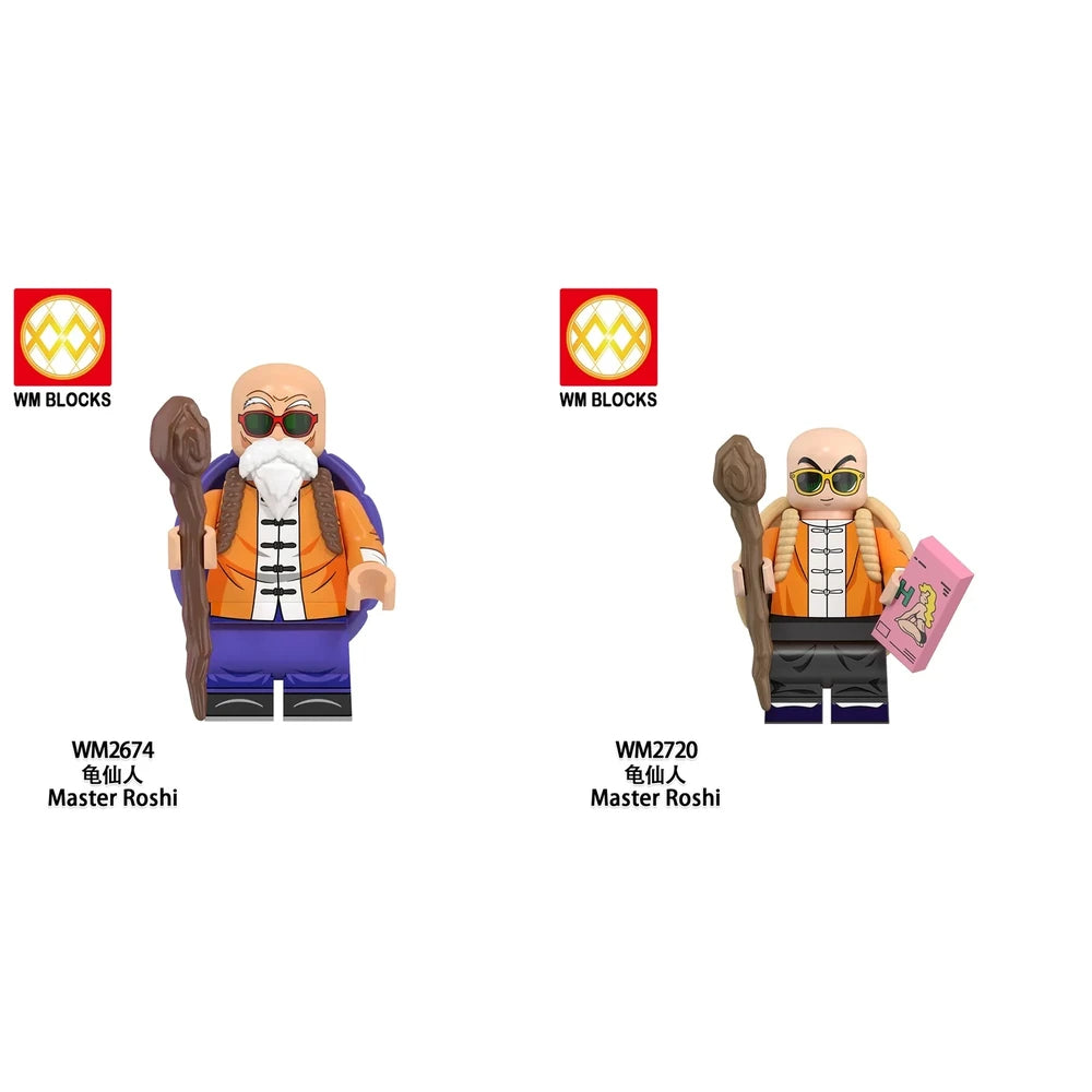 Master Roshi Dragon Ball Minifigure