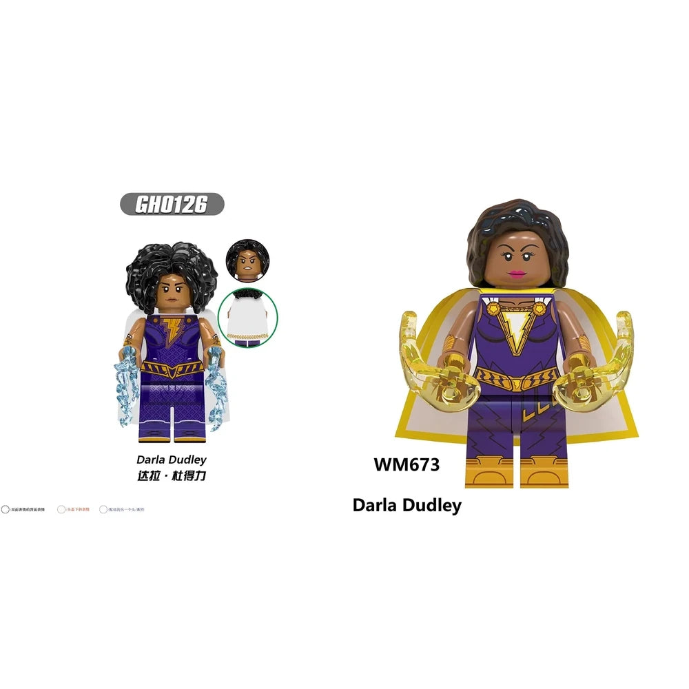 Meagan Good - Faithe Herman - Lightning Purple DC Minifigure
