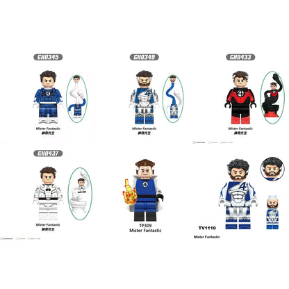 Mister Fantastic Marvel Minifigure